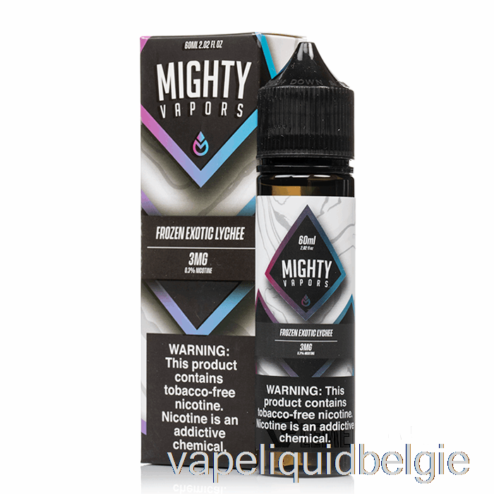 Vape België Bevroren Exotische Lychee - Machtige Dampen - 60ml 3mg